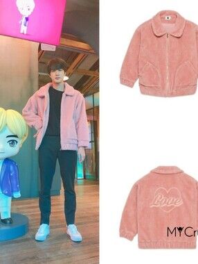 NWT BTS Love Jacket Onesize
